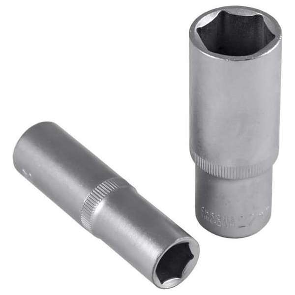 JBM Tools | HEX MONDSTUK 1/2" 75MM LANG, 19MM JBM Tools | HEX MONDSTUK 1/2" 75MM LANG, 19MM