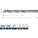 Rotec HHS-G Spiraalboor DIN338 type N  5 mm  10 st.