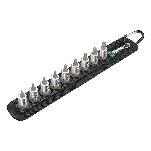 WERA Belt A 3 TORX HF Zyklop bitdoppenset TORX 1/4 WERA Belt A 3 TORX HF Zyklop bitdoppenset TORX 1/4