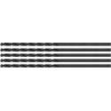Set van 5 metaalboren (HSS, 3,0x150 mm)