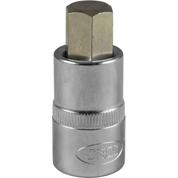 JBM Tools | Hex-bit - 14 mm, verchroomd JBM Tools | Hex-bit - 14 mm, verchroomd