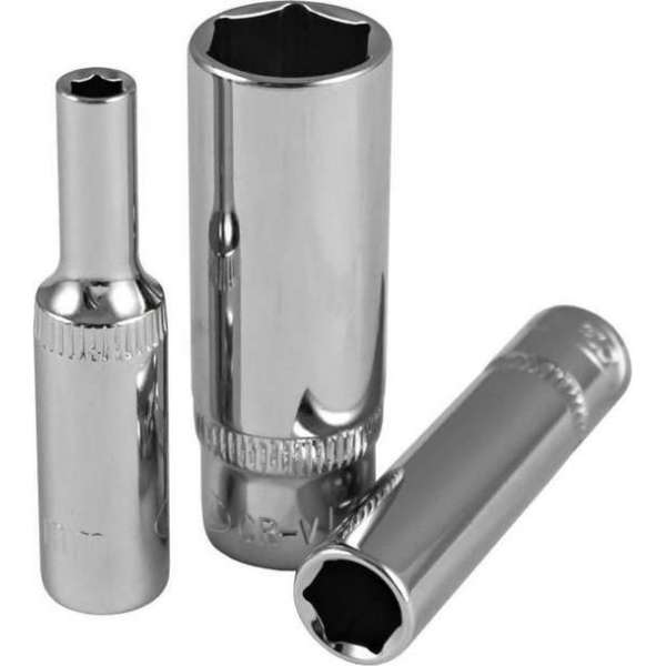 JBM Tools | 6-kanten mondstuk 1/2" 50mm lang, 11mm JBM Tools | 6-kanten mondstuk 1/2" 50mm lang, 11mm
