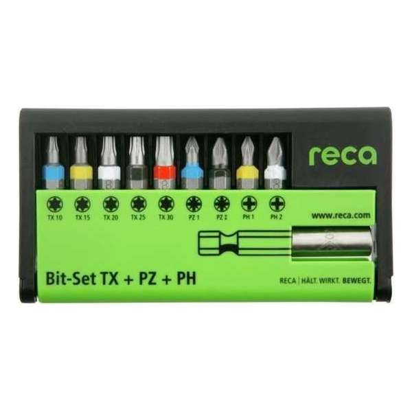 Reca Bittenset 1/4 - 10-dlg - TX+PZ+PH Reca Bittenset 1/4 - 10-dlg - TX+PZ+PH