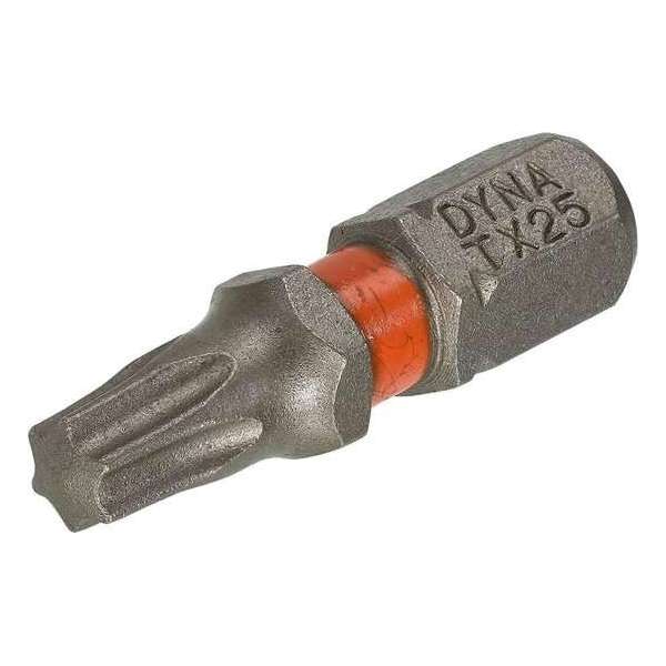 DYNAPLUS SCHROEFBIT 25MM TX-25 ORANJE (10) DYNAPLUS SCHROEFBIT 25MM TX-25 ORANJE (10)