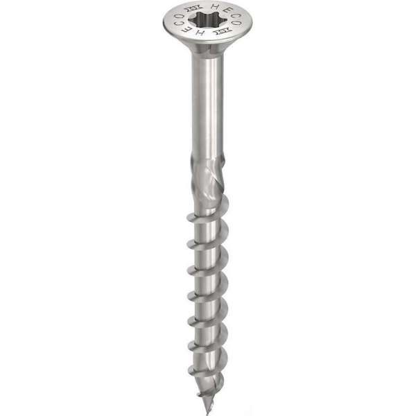 Heco Topix Plus spaanplaatschroef rvs pk 45x40mm Torx TX25 Heco Topix Plus spaanplaatschroef rvs pk 45x40mm Torx TX25