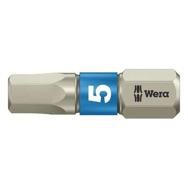 Wera 05071063001 1/4" RVS Inbus Bit - 9/64'' x 25mm Wera 05071063001 1/4" RVS Inbus Bit - 9/64'' x 25mm