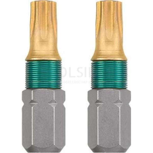 KWB 2 Bits 25mm Titaan Torx 25 KWB 2 Bits 25mm Titaan Torx 25