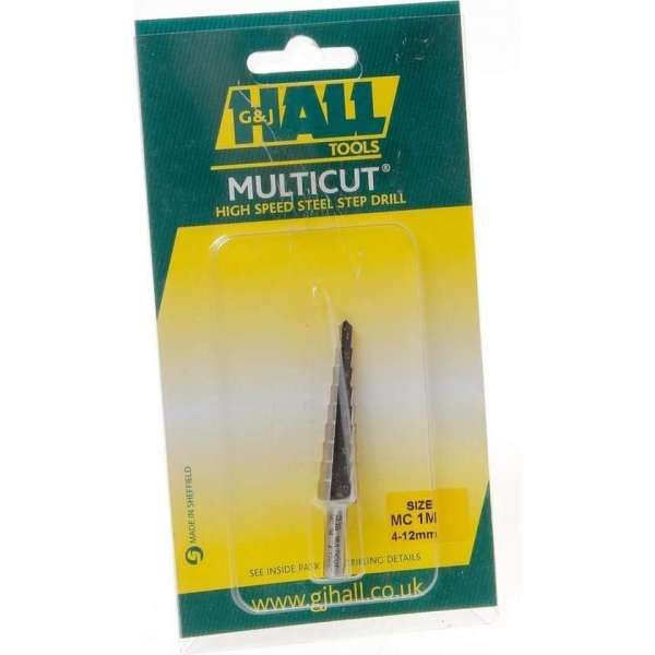 Hall Trappenboor oplopen per 1mm MC 1m 4-12mm Hall Trappenboor oplopen per 1mm MC 1m 4-12mm
