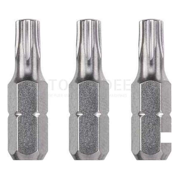 KWB 3 Schroefbits 25mm Torx 40 KWB 3 Schroefbits 25mm Torx 40