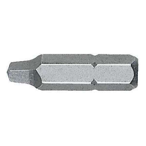 Witte bit vierkant robertson 1 25mm Witte bit vierkant robertson 1 25mm