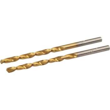 Silverline HSS Boor met Titanium Coating - 3 mm - 2 Stuks