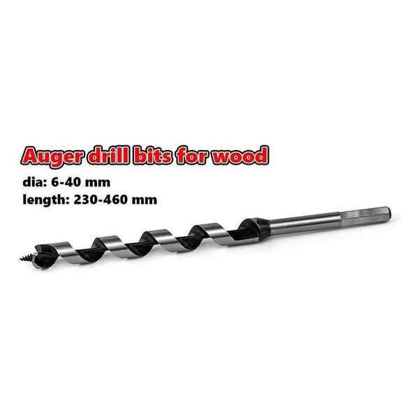 Slangenboor voor hout, 28x230 mm Slangenboor voor hout, 28x230 mm