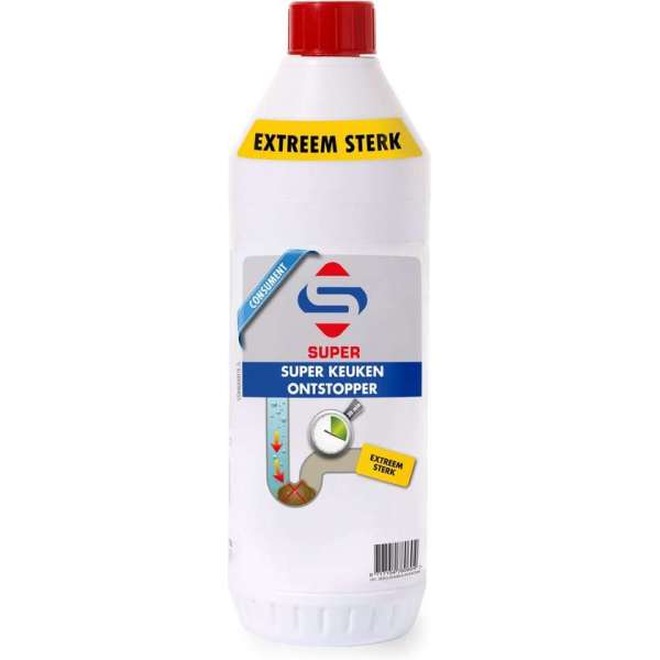 Keuken Ontstopper 1L DE KRACHTIGSTE ONTSTOPPER VOOR CONUSMENTEN! Keuken Ontstopper 1L DE KRACHTIGSTE ONTSTOPPER VOOR CONUSMENTEN!