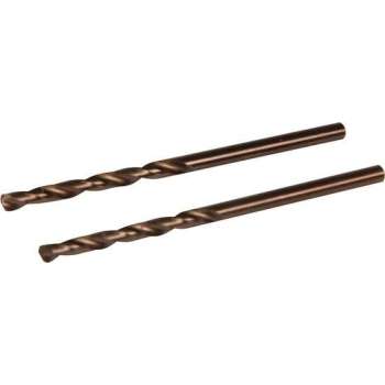 Silverline Metaalboor HSS-E - Cobalt - DIN388 - 3 mm - 2 Stuks