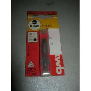 KWB professionele hardstalen vlakbit 8mm