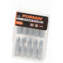 Fixman Bitset 1/4" PH 3 x 25mm blister van 10 bits