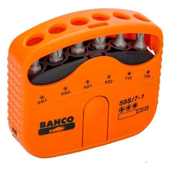 Bahco Bitset 8 delig PH-PZ-TORX Bahco Bitset 8 delig PH-PZ-TORX