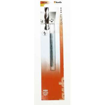 kwb Quality *** HSS DIN 338 Typ N Spiraalboor, 4,2 mm (209642)