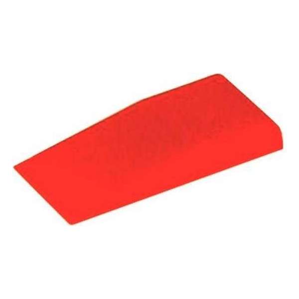 Stelwig kunststof rood 40x23mm (500) Stelwig kunststof rood 40x23mm (500)