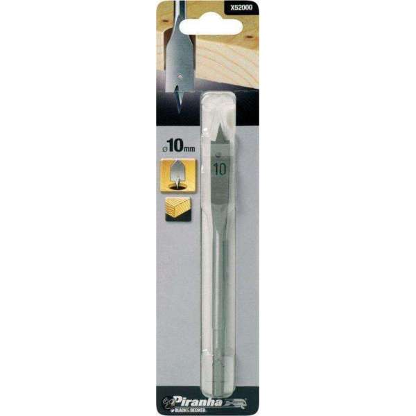 Piranha Platte houtboor (speedboor) 10mm X52000 Piranha Platte houtboor (speedboor) 10mm X52000