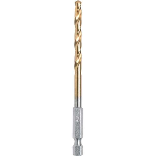Makita D-14978 HSS-TiN Metaalboor - 6x93mm Makita D-14978 HSS-TiN Metaalboor - 6x93mm
