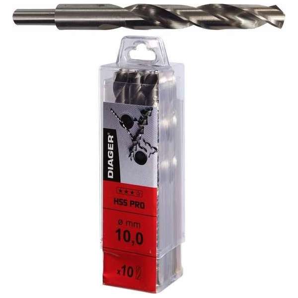DIAGER - BOOR HSS METAAL PRO AFGEDRAAID 13MM - 18.00 MM X 130 X 191 - 2 PCS DIAGER - BOOR HSS METAAL PRO AFGEDRAAID 13MM - 18.00 MM X 130 X 191 - 2 PCS