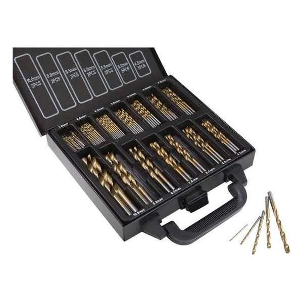 Westfalia Titanium HSS boorset, 99-delig Westfalia Titanium HSS boorset, 99-delig