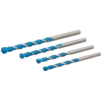 Silverline 4-delige Multi-materiaal boorbitset