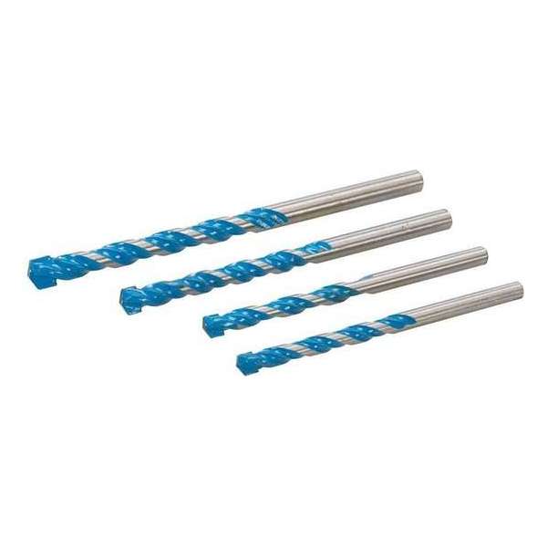 Silverline 4-delige Multi-materiaal boorbitset Silverline 4-delige Multi-materiaal boorbitset