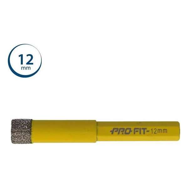 ProFit diamanttegelboordroog 12mm ProFit diamanttegelboordroog 12mm
