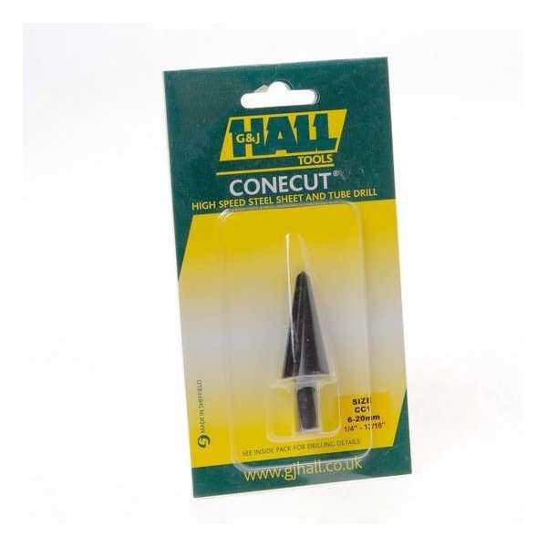 Hall Conecut plaatboor 1 diameter 6-20mm Hall Conecut plaatboor 1 diameter 6-20mm