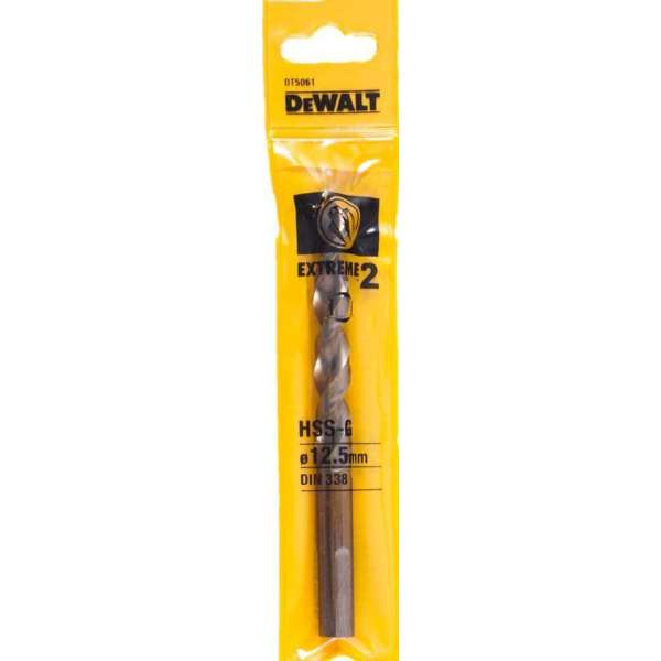 DeWalt DT5061 HSS-G metaalboor EXTREME 2™ - 12.5x151mm