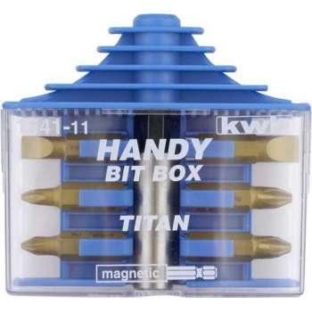 KWB Titan Handy Bit-box - 7-delig
