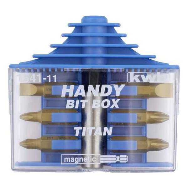 KWB Titan Handy Bit-box - 7-delig KWB Titan Handy Bit-box - 7-delig