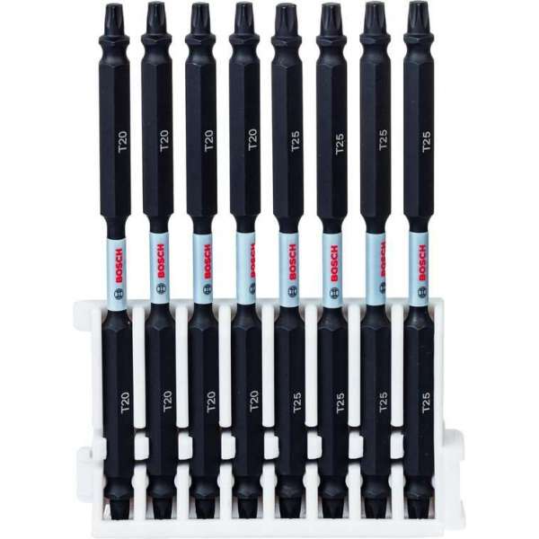 Impact dubbel bit 110mm, 4xT20, 4xT25 Impact dubbel bit 110mm, 4xT20, 4xT25