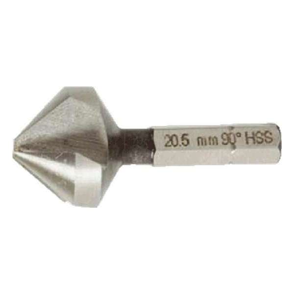 TIP verzinkboor, HSS, le 50mm, verzinkdiameter 8.3mm, verzinkhoek 90\xb0 TIP verzinkboor, HSS, le 50mm, verzinkdiameter 8.3mm, verzinkhoek 90\xb0