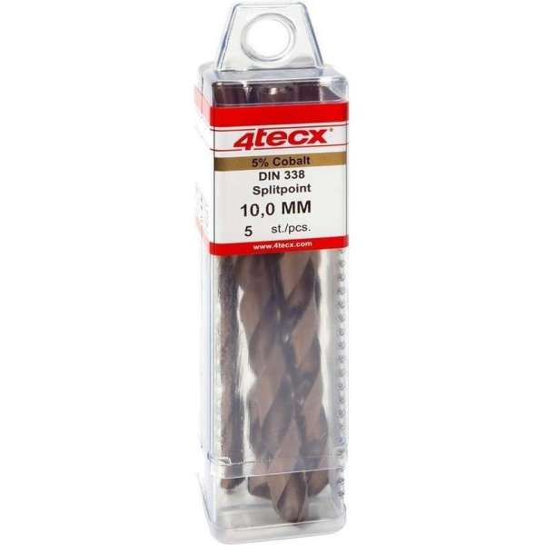4Tecx Metaalboor 13mm Hss Cobalt Per stuk 4Tecx Metaalboor 13mm Hss Cobalt Per stuk