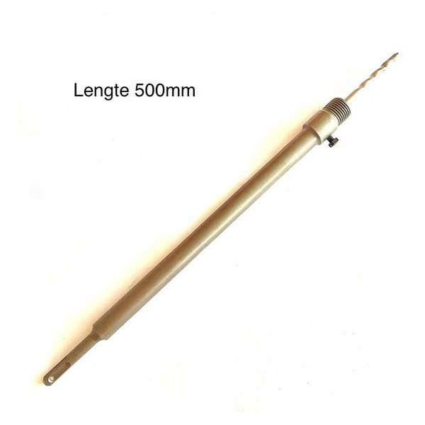 KINGLION SDS-Plus Gatzaaghouder 500mm - Montagespil SDS-Plus voor dozenboor - Opnameschacht - Dozenboor adapter - SDS-Plus 500mm KINGLION SDS-Plus Gatzaaghouder 500mm - Montagespil SDS-Plus voor dozenboor - Opnameschacht - Dozenboor adapter - SDS-Plus 500mm