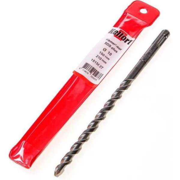 Kelfort Hamerboor SDS-plus diameter 10 x 210/150mm Kelfort Hamerboor SDS-plus diameter 10 x 210/150mm