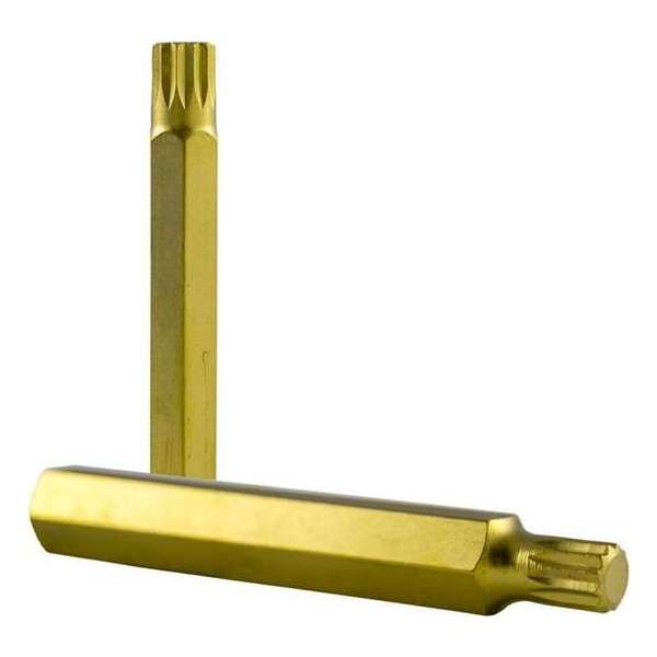 JBM Tools | 12-punts bit m14 75mml voor zware belasting - 52753 JBM Tools | 12-punts bit m14 75mml voor zware belasting - 52753