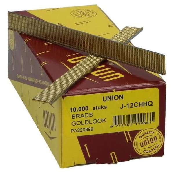 Union nagel J32 goldlook 12x32mm (5000st) Union nagel J32 goldlook 12x32mm (5000st)