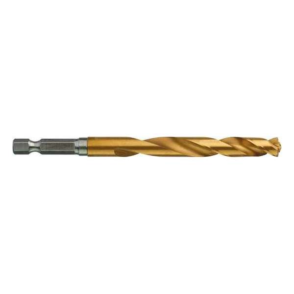 Milwaukee Shockwave metaalboor HSS-G Ti. 9mm Milwaukee Shockwave metaalboor HSS-G Ti. 9mm