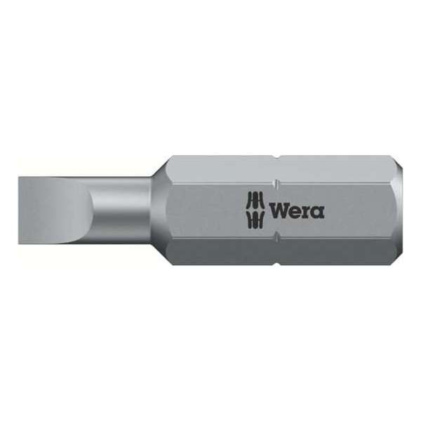 Wera 5072063001 1/4" Gleuf Bit - 1.2 x 8.0 x 25 mm Wera 5072063001 1/4" Gleuf Bit - 1.2 x 8.0 x 25 mm