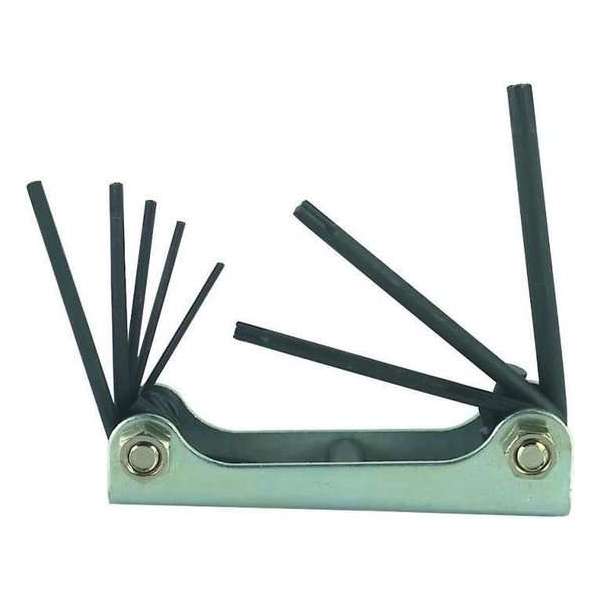 TEC HIT Set van 7 torx-sleutels op de houder TEC HIT Set van 7 torx-sleutels op de houder