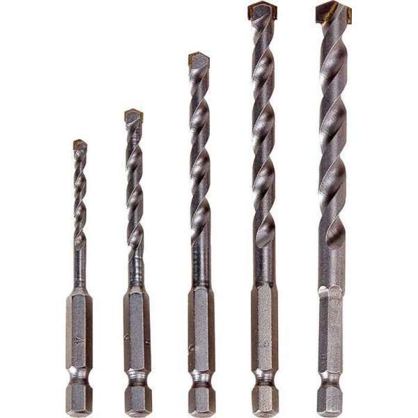 Westfalia Boorset, 5-delig, 6-kant Westfalia Boorset, 5-delig, 6-kant