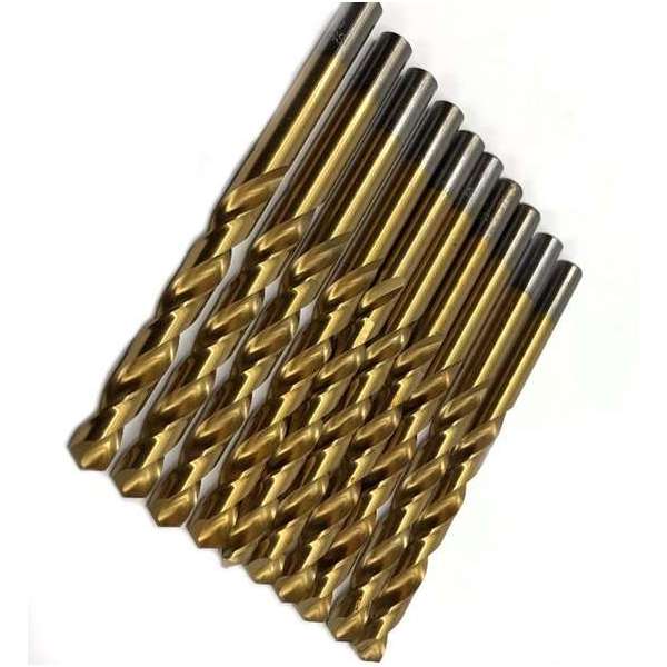 Makita D-44096 metaalboren 10x HSS-TiN - Ø9mm Makita D-44096 metaalboren 10x HSS-TiN - Ø9mm