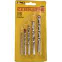 Stolz - Steenboren - Boren - Steen - 4, 5, 6, 8, 10 mm - 5 stuks