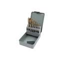 HBM 7 Delige Tin Gecoate Machinetapset M3-12 Inclusief Bijpassende Boren