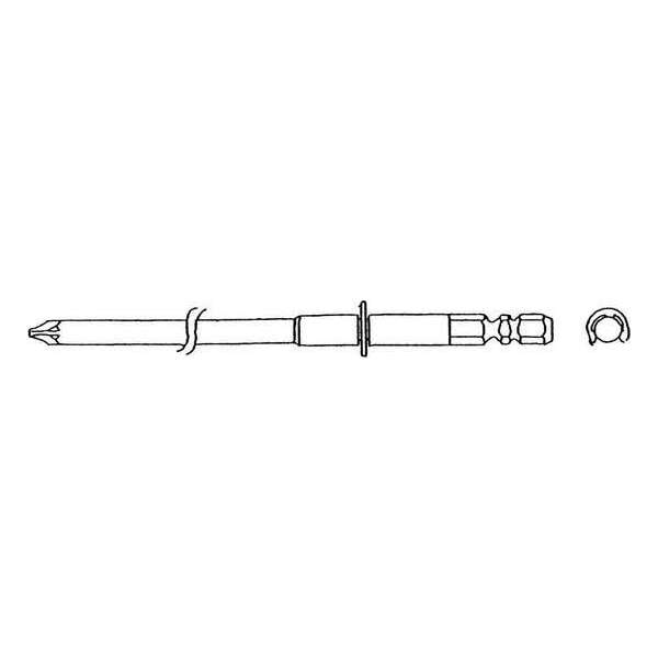 Elzet Bit 831120 1/4 Duofast Pz2 145mm Elzet Bit 831120 1/4 Duofast Pz2 145mm