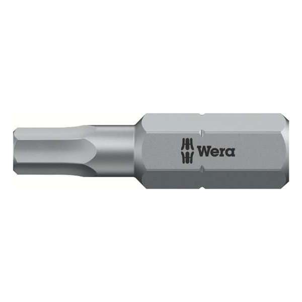 Wera 05135072001 1/4" Hex-Plus Inbus Bit - 3/32" x 25mm Wera 05135072001 1/4" Hex-Plus Inbus Bit - 3/32" x 25mm